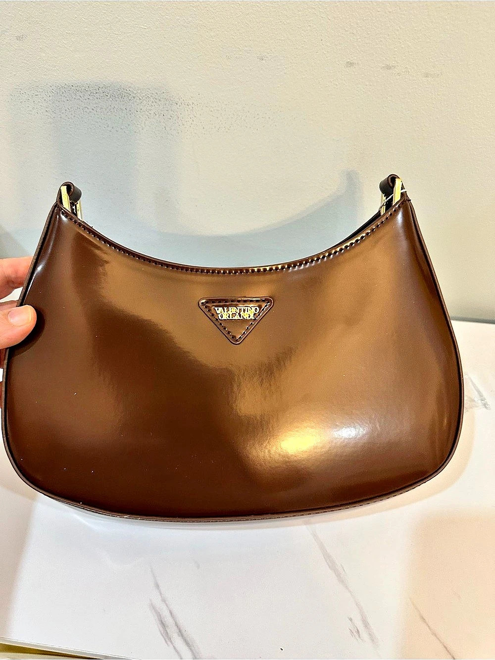 Valentino by Mario Valentino Nova  Shoulder Bags Brown Size One Size